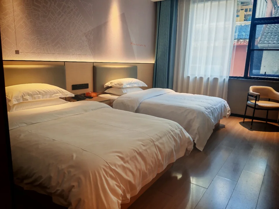 Twin room at Borrman Hotel Wulingyuan