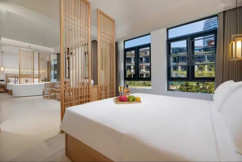 Double room at Biancheng Lanyue Guesthouse